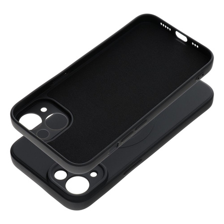 Futerał Silicone Mag Cover kompatybilny z MagSafe do IPHONE 14 czarny