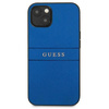 Guess GUHCP13SPSASBBL iPhone 13 mini 5,4" niebieski/blue Saffiano Strap