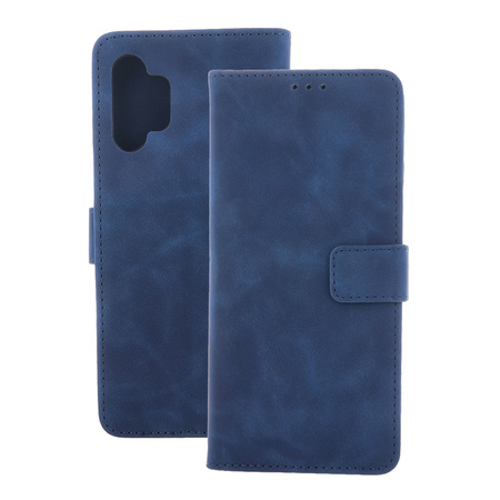 Etui Smart Velvet do Samsung Galaxy A17 5G granatowe