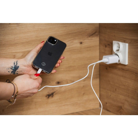 FORCELL kabel Typ C do Typ C QC4.0 3A/20V PD60W C338 1m biały