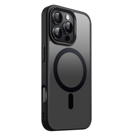 Nakładka Satin Matt Mag  iPhone 16 Pro   czarna