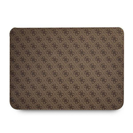 Guess Sleeve GUCS13G4GFBR 13" brązowy /brown 4G Big Logo