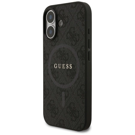 Guess 4G Ring Classic Logo MagSafe case for iPhone 17 - black