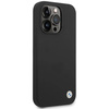Etui BMW Silicone Metal Logo na iPhone 15 Pro - czarne