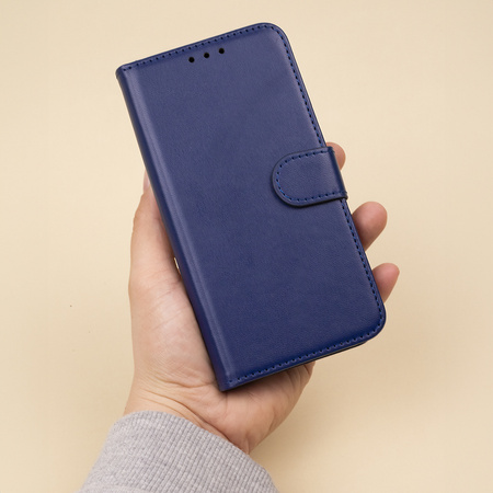 Etui Smart Classic do iPhone 16 Pro 6,3&quot; granatowe