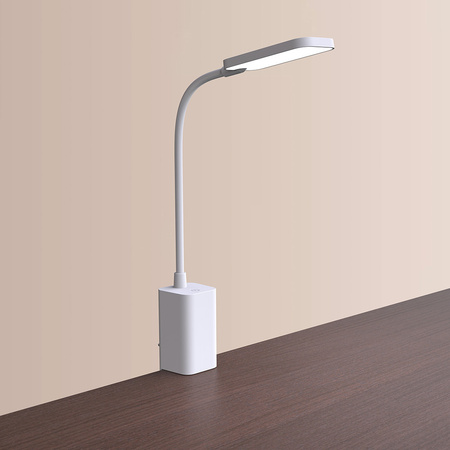 Lampa biurkowa LED PURE 6W z klipsem FLB-10 KIRSTEN biała Forever Light