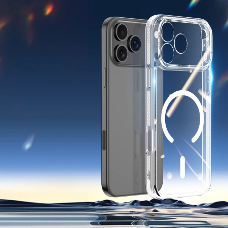 Dux Ducis Clin Mag Case for iPhone 17 Pro Max Compatible with MagSafe - Transparent