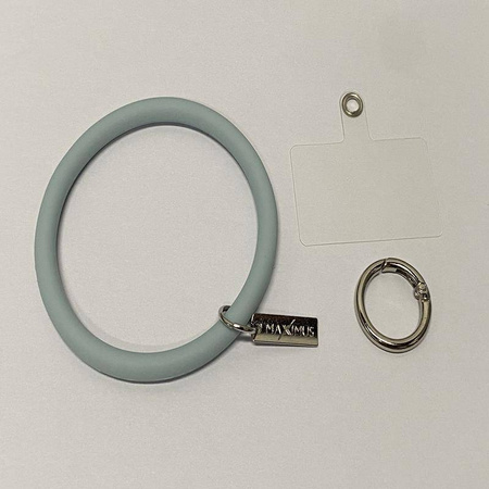 SILIKONOWA ZAWIESZKA MX DO TELEFONU LIGHT BLUE / BŁĘKITNY