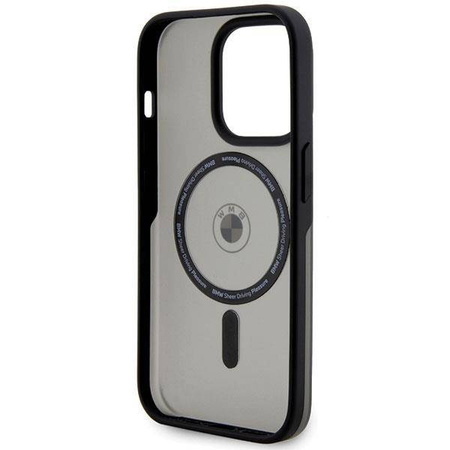 Hülle BMW BMHMP14LDSLK iPhone 14 Pro 6,1&quot; schwarz/schwarz Hardcase Signature MagSafe