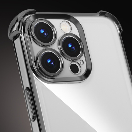 Nakładka Anti Shock Chrome do iPhone 14 6,1" czarna