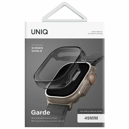 UNIQ etui Garde Apple Watch Ultra 49 mm. szary/smoked grey