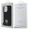 Oryginalne Etui IPHONE 16 PRO Guess Hardcase Silicone Logo Strass 4G (GUHCP16LM4DGPK) czarne