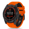Pasek do GARMIN FENIX 3 / 5X / 3HR / 5X PLUS / 6X / 6X PRO / 7X Tech-Protect IconBand pomarańczowo-czarne