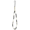 Guess pendant GUSTBCKH Phone Strap Heishi Beads black-white / black-white