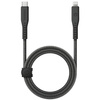 ENERGEA kabel Flow USB-C - LightningC94 MFI 1.5m czarny/black 60W 3A PD Fast Charge