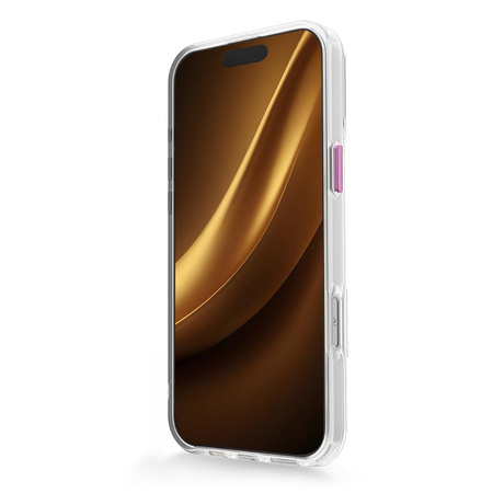 Nakładka Clear Thin Mag do iPhone 17 Pro 6,3" różowa