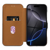 Kabura FOLIO Side Magnet do IPHONE 16 PRO MAX brązowy