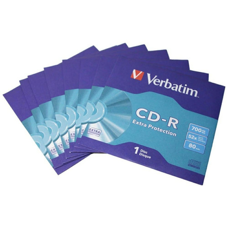 Płyta CD-R Verbatim Extra Protection     700MB 52X 1szt 43843
