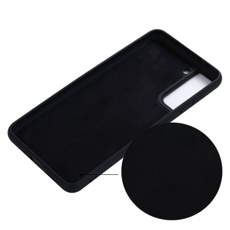 Nakładka Silicon do Samsung Galaxy S21 FE czarna