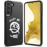 Ringke Onyx Design Durable Cover Case für Samsung Galaxy S22+ (S22 Plus) schwarz (Graffiti) ()