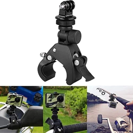 Uchwyt na kamerę sportową obracany o 360 stopni