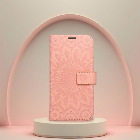 Kabura MEZZO Book do IPHONE 16 Pro Max mandala peach fuzz