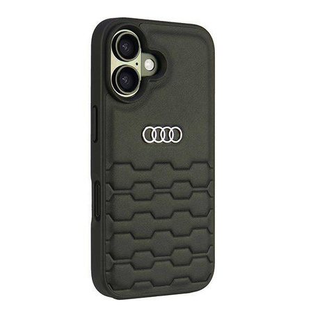 Audi nakładka Synthetic Leather do iPhone 16 6.1" czarna