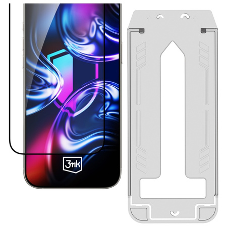 Szkło hartowane 3MK HardGlass Max        z aplikatorem do Apple iPhone 14 Pro Max