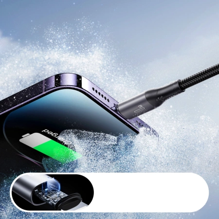 Kabel Joyroom S-A28 Flash Series 30W USB-C - Lightning 2m - czarny