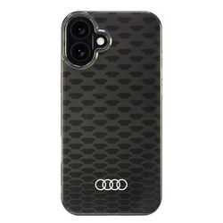Audi nakładka IML Stitching Pattern MagSafe do iPhone 16 Plus 6.7" czarna
