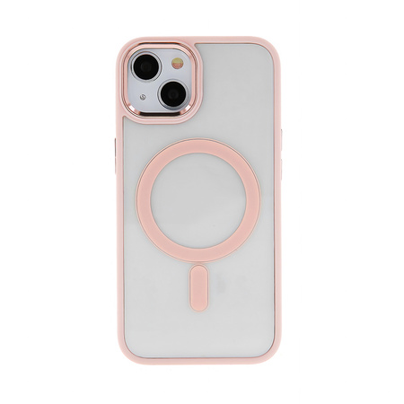 Nakładka Satin Clear Mag do iPhone 11 różowa