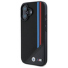 BMW nakładka do iPhone 16 6,1" BMHMP16S23PUTRK Hardcase M Meshed Tricolor Stripes MagSafe czarna