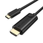 Choetech kabel przewód USB Typ C - HDMI 4K 30Hz 3m czarny (XCH-0030)