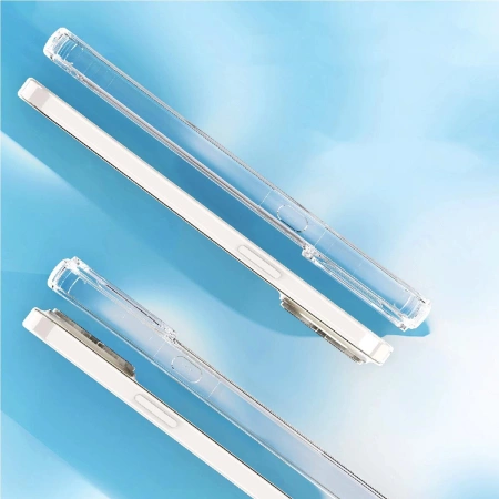 Etui Wozinsky Clear Corner Case MagSafe na Samsung Galaxy S25 - przezroczyste