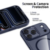 TECH-PROTECT MAGMAT MAGSAFE IPHONE 17 PRO DEEP BLUE/CLEAR