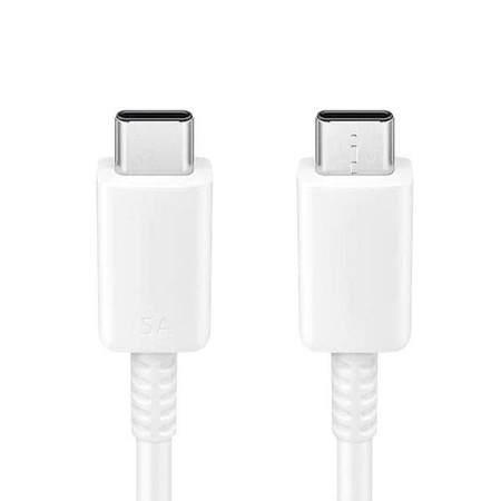 Samsung kabel przewód do szybkiego ładowania USB Typ C - USB typ C QuickCharge Power Delivery 100W 5A 1m biały (EP-DN975BWEGWW)