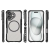 Etui silikonowe Leading Series MagSafe do iPhone 16 Plus - czarne
