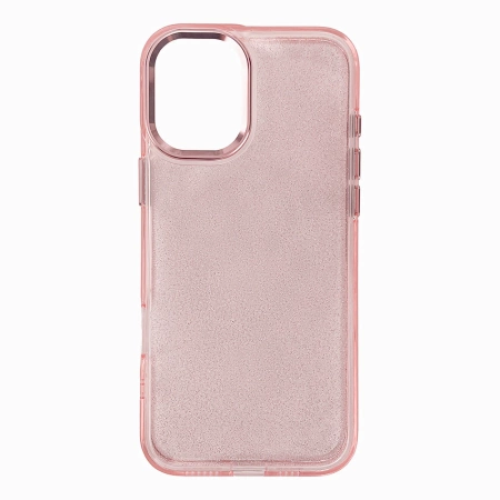 Etui Wozinsky Glitter Case na Samsung Galaxy S24 FE - różowe z brokatem