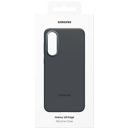 Etui Samsung Silicone Case do Galaxy S25 Edge czarny