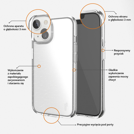 Ugly Rubber nakładka Vogue do iPhone Xr 6,1&quot; transparentna