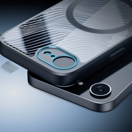 Dux Ducis Aimo Mag Case mit MagSafe für iPhone 16e - Schwarz