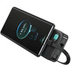 USAMS Powerbank ze zwijanym kablem USB-C Retractable 10000 mAh PD 20W Fast Charge XY Series biały/white 10KCD22402 (US-CD224)
