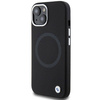 BMW Signature Liquid Silicone MagSafe Hülle für iPhone 15 Plus – Schwarz