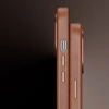 Dux Ducis Naples Hülle für iPhone 14 magnetische Lederhülle MagSafe braun