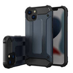 Hybrid Armor Hülle für iPhone 14 Plus gepanzerte Hybridhülle blau