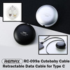 REMAX Kabel Cutebaby RC-099a - USB na Typ C - 1 metr biały