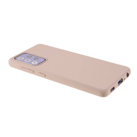 Etui SAMSUNG GALAXY A72 5G Soft Jelly Case piaskowe