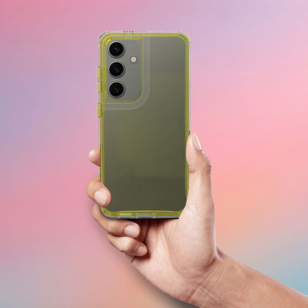 Futerał MATRIX CLEAR do SAMSUNG A36 5G żółty