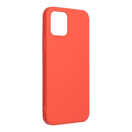 Futerał SILICONE do IPHONE 12 / 12 PRO brzoskwiniowy