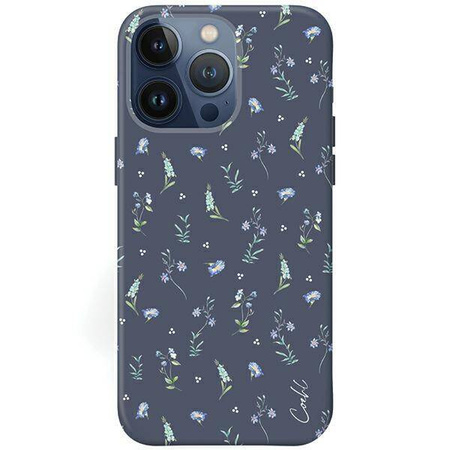Etui UNIQ Coehl Prairie na iPhone 15 Pro Max - granatowe